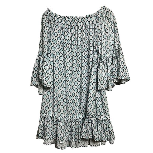 Skemo Beaded Bell Sleeve‎ Dress - Size XS - Beach Coastal - Picture 7 of 7